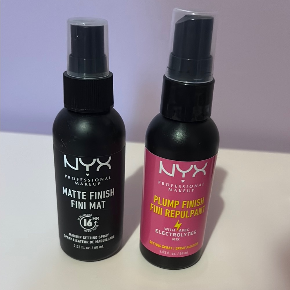 Setting Spray Duo - Matte and Plump Finish